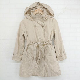 ◇ ◎ GAP kids ギャップ キッズ 子供服 2way 中綿 長袖 トレンチコート サイズ160 ベージュ系 レディース E 【中古】