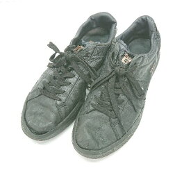 ◇ OnitsukaTiger オニツカタイガー 1183A568 ローカット スニーカー サイズ25.0 ブラック メンズ レディース E 【中古】