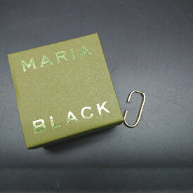 ◇ ◎ maria black ゴールドコーティング シンプル カジュアル アクセント ピアス 表記なし ゴールド レディース E 【中古】