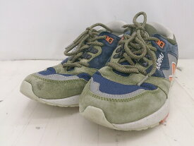 ◇ KARHU カルフ カジュアル スニーカー シューズ サイズUS 6 UK 5 カーキ ネイビー レディース P 【中古】