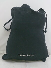 ◇ Francfranc フランフラン トート ハンド バッグ ブラック レディース P 【中古】