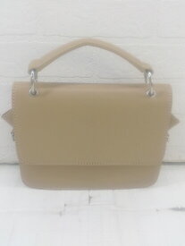 ◇ MOUSSY マウジー 2WAY レザー ハンド ショルダー バッグ ベージュ レディース E 【中古】