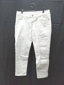 ◇ OLDNAVY オールドネイビー シンプル ポケット デニムパンツ サイズ160/70A ホワイト レディース E 【中古】