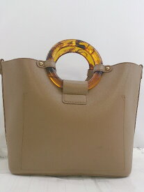 ◇ CLOSSHI クロッシー ハンド バッグ キャメル レディース E 【中古】