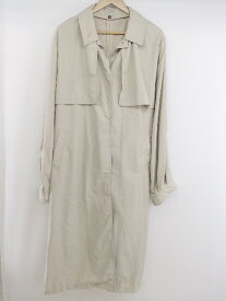◇ ◎ forksy. フォルクシー 薄手 長袖 コート サイズF サンドベージュ系 レディース P 【中古】