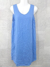 ◇ STUNNING LURE スタニングルアー ノースリーブ 膝丈 ワンピース ブルー系 レディース 【中古】