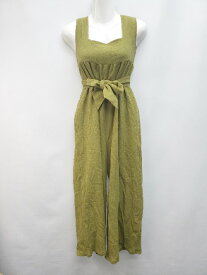 ◇ Kastane カスタネ カジュアル 無地 オールインワン サイズ1 グリーン レディース P 【中古】