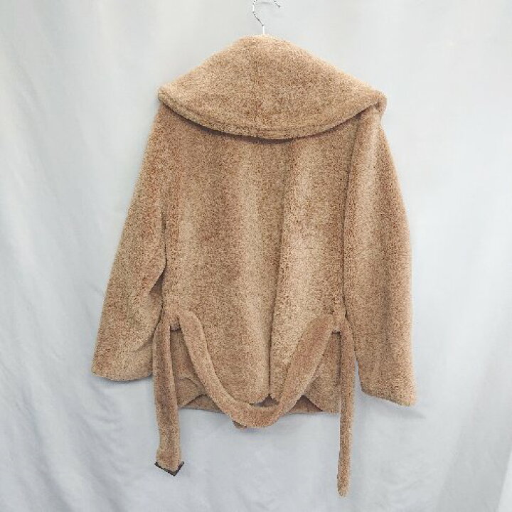 楽天市場】□ LAVANDA 長袖 ボアガウンコート サイズF ブラウン 