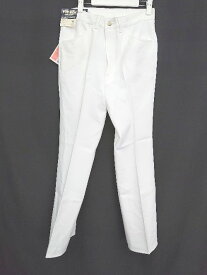 ◇ ◎ Big John ビッグジョン タグ付 シンプル 無地 パンツ サイズ32 ホワイト メンズ P 【中古】