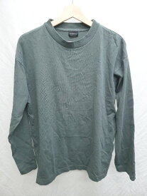 ◇ Θ green label relaxing UNITED ARROWS 無地 長袖 Tシャツ カットソー サイズS グリーン系 メンズ P 【中古】