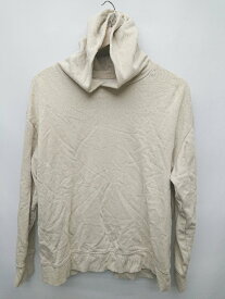 ◇ MUJI 無印良品 シンプル 無地 長袖 プルオーバー パーカー サイズM ベージュ レディース メンズ P 【中古】