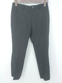 ◇ Paul Smith ポール スミス ピンストライプ スラックス パンツ サイズS ブラック メンズ P 【中古】