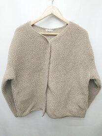 ◇ CECIL McBEE セシルマクビー ボア フリース 長袖 ジャケット サイズM ブラウン レディース P 【中古】