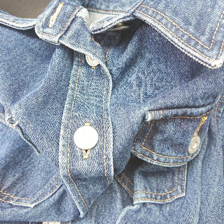 楽天市場】◇ MOUSSY マウジー 半袖 膝丈 デニムワンピース サイズ1 