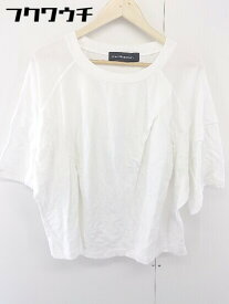 ◇ mercibeaucoup メルシーボークー クルーネック 半袖 Tシャツ カットソー サイズ1 ホワイト レディース 【中古】