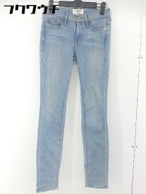 ◇ FRAME denim フレームデニム ストレッチ ジーンズ デニム スキニー パンツ サイズ25 インディゴ レディース 【中古】