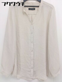 ◇ green label relaxing UNITED ARROWS シアー 長袖 シャツ ブラウス 表記なし ベージュ レディース 【中古】