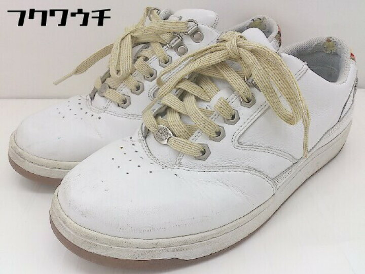 楽天市場 Timberland ティンバーランド スニーカー シューズ サイズ8 5w ホワイト メンズ 中古 フクワウチ