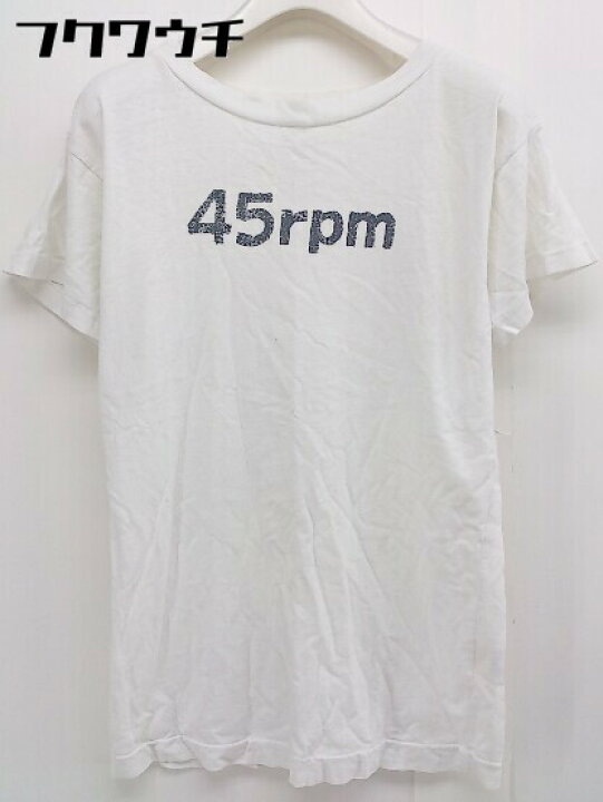 楽天市場】◇ 45rpm フォーティーファイブアールピーエム 半袖 Tシャツ 