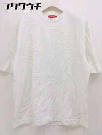 ◇ MAISON SPECIAL メゾンスペシャル 半袖 Tシャツ カットソー サイズ0 ホワイト メンズ 【中古】
