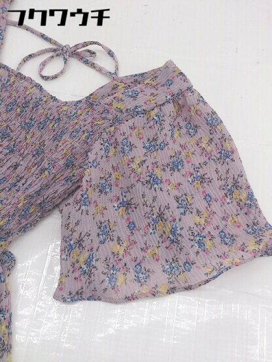 楽天市場】◇ Clice de Paris クリシェドゥパリス 花柄 半袖 ロング ワンピース サイズONE ピンク系 レディース 【中古】 : フクワウチ