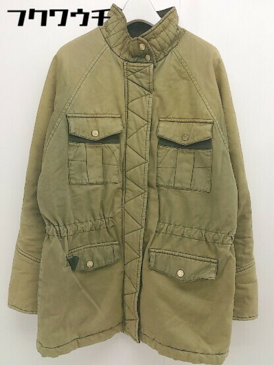 楽天市場 Zadig Voltaire ザディグ エ ヴォルテール 中綿 長袖 ミリタリージャケット サイズxs カーキ メンズ 中古 フクワウチ