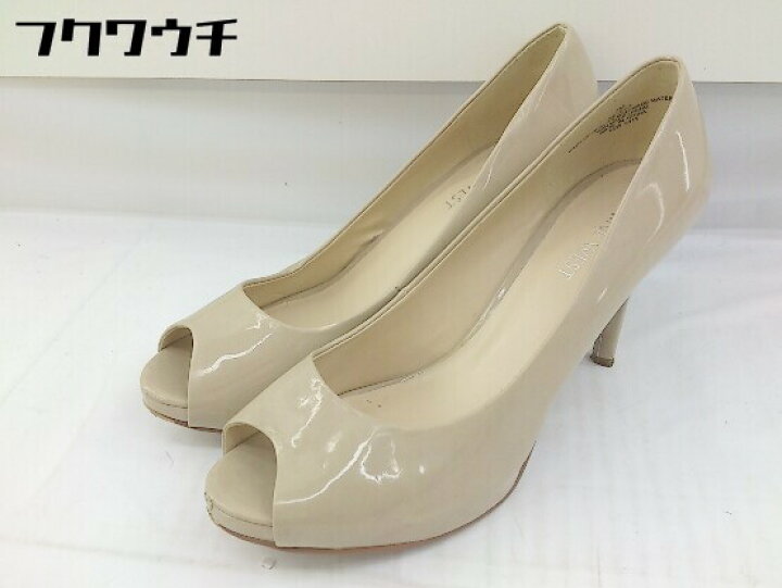 楽天市場 Nine West ナイン ウエスト オープントゥ ヒール パンプス サイズ7m ベージュ レディース 中古 フクワウチ