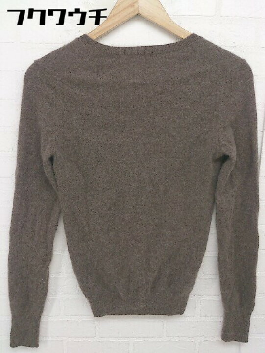 楽天市場 Uniqlo ユニクロ カシミヤ100 長袖 ニット カットソー サイズs ブラウン メンズ 中古 フクワウチ