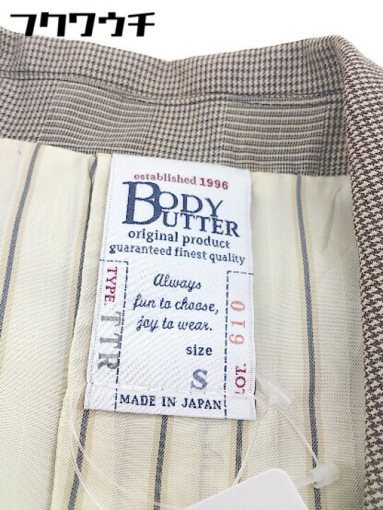 楽天市場】◇ BODY BUTTER ボディバター チェック 2B 長袖 テーラード 