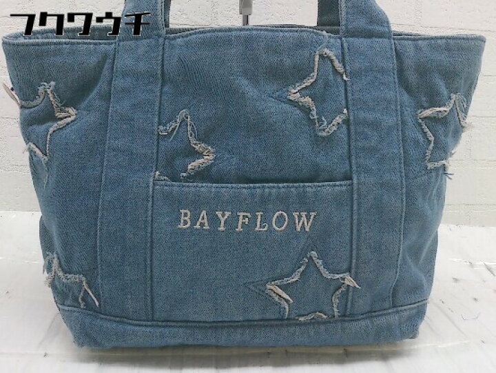 楽天市場】◇ BAYFLOW ベイフロー 星柄 トートバッグ インディゴ 