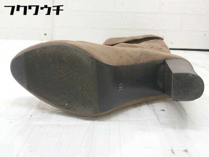 楽天市場】 INDIVI インディヴィ ロング ブーツ サイズ24.5cm ベージュ系 レディース 【中古】 : フクワウチ