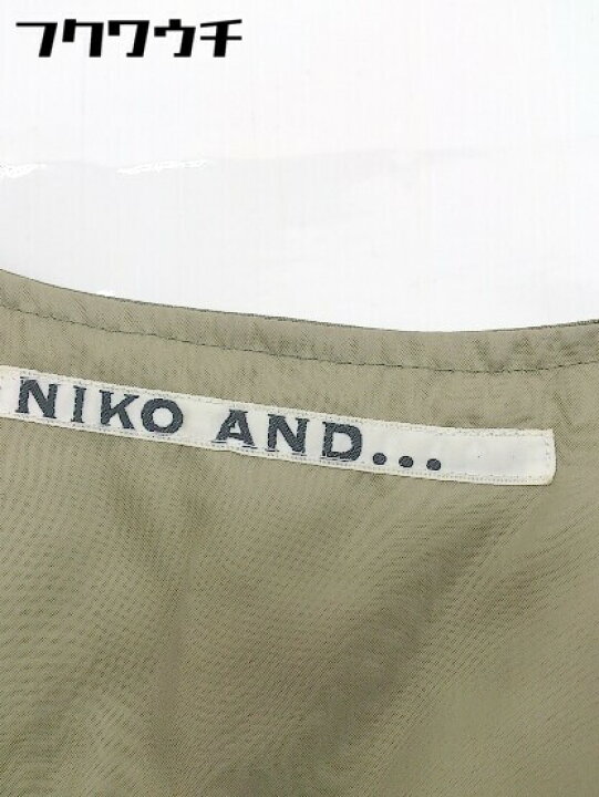 楽天市場 Niko And ニコアンド 長袖 ブルゾン ジャケット サイズ3 カーキ レディース 中古 フクワウチ