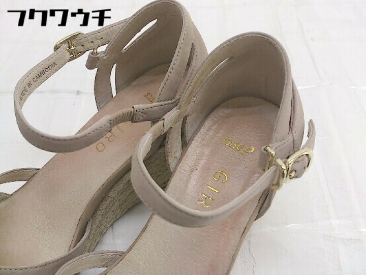楽天市場 Giro ジーロ Asics アシックス サンダル シューズ サイズ23cmee ベージュ系 レディース 中古 フクワウチ