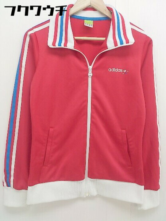 楽天市場 Adidas アディダス 長袖 ジップアップ ジャケット サイズot レッド系 レディース 中古 フクワウチ