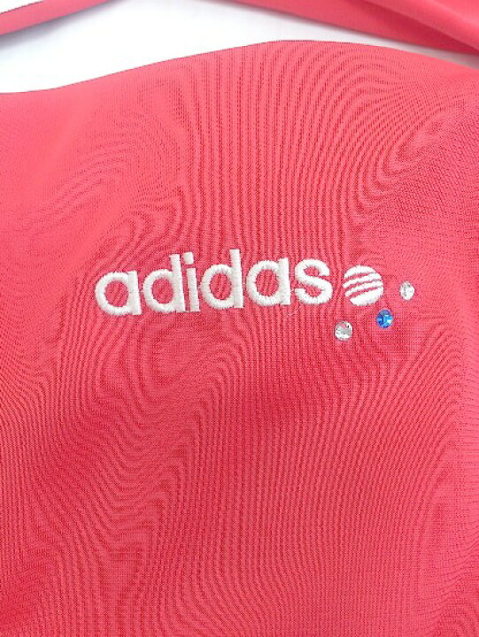 Adidas アディダス 長袖 ナイロン ジップアップ ジャケット サイズl ピンク ライトグリーン レディース 国内外の人気が集結