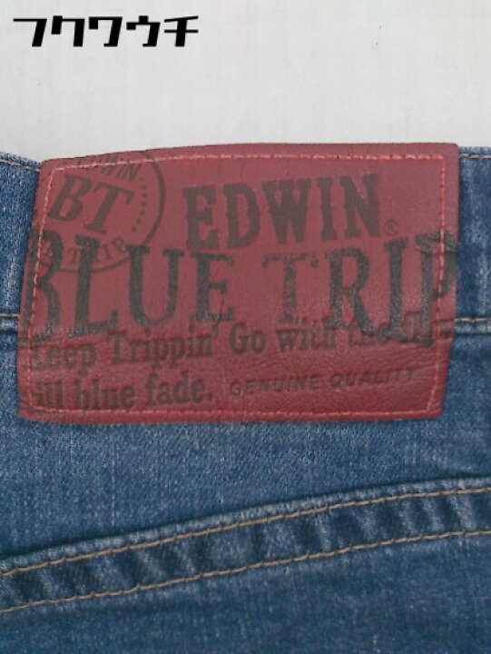 ◇ EDWIN BLUE TRIP エドウィンブルートリップ ストレッチ ジーンズ デニム パンツ サイズ 34 インディゴ メンズ  【中古】 フクワウチ