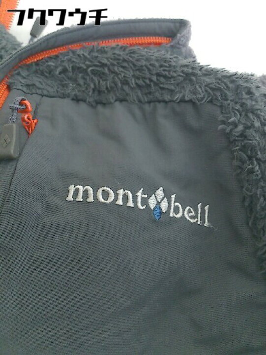 楽天市場 Mont Bell モンベル ジップアップ ロゴ 刺繍 キッズ 子供服 ベスト サイズ130 グレー メンズ 中古 フクワウチ