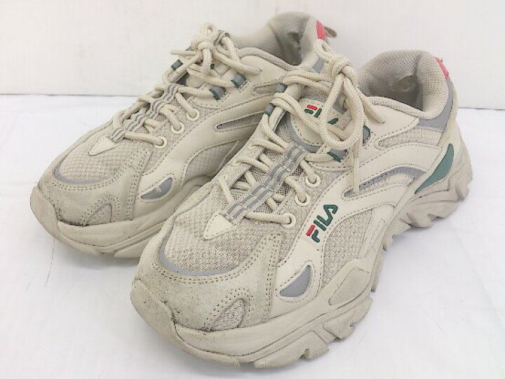 楽天市場】◇ FILA フィラ 厚底 スニーカー シューズ サイズ25cm 
