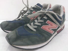 ◇ NEW BALANCE ニューバランス D MRL996BN スニーカー シューズ サイズ24.5cm ブラック系 レッド系 レディース 【中古】