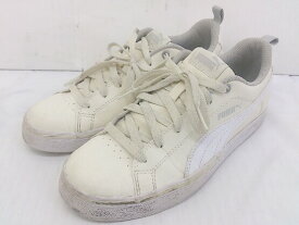 ◇ PUMA プーマ VULC BG 373633-05 スニーカー シューズ サイズ23cm ホワイト レディース 【中古】