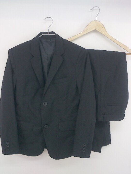 楽天市場 Comme Ca Ism コムサイズム キッズ 子供服 フォーマル シングル パンツ スーツ 上下 サイズ160a ブラック メンズ 中古 フクワウチ