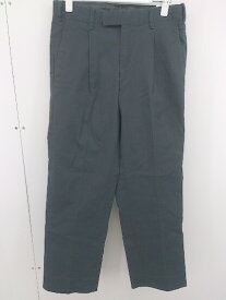 ◇ green label relaxing UNITED ARROWS タック スラックスパンツ サイズ S ダークグリーン メンズ 【中古】