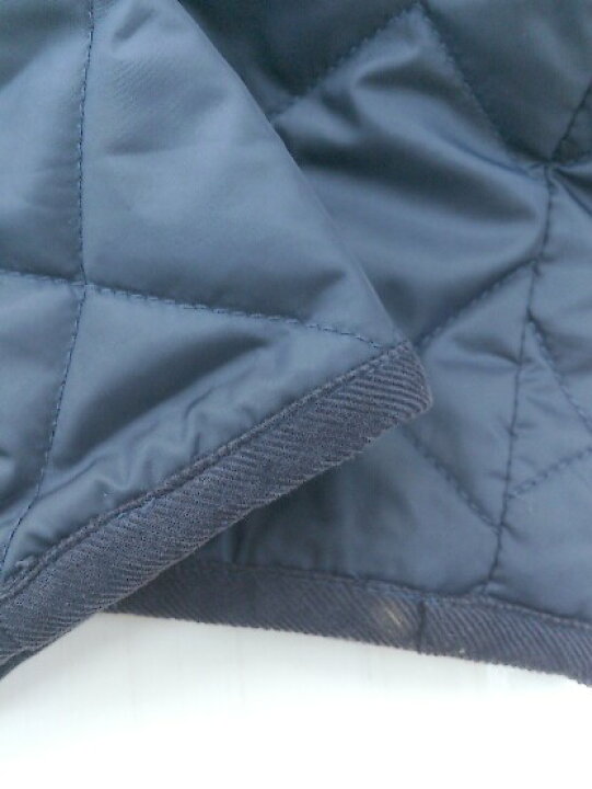 楽天市場 Muji 無印良品 ムジルシ キッズ 子供服 キルティング 長袖 中綿 ジャケット サイズ130 ネイビー メンズ 中古 フクワウチ