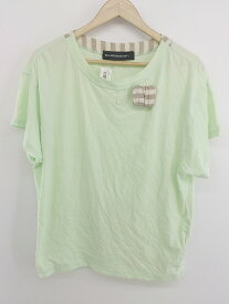 ◇ mercibeaucoup メルシーボークー 半袖 Tシャツ カットソー サイズ1 グリーン系 ベージュ系 レディース P 【中古】