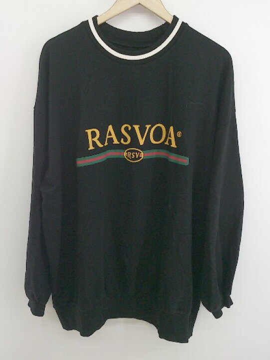 楽天市場】◇ RASVOA ラスボア ロゴ 長袖 トレーナー カットソー 