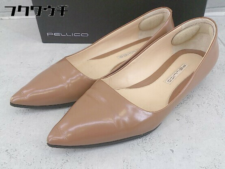 楽天市場】□ ◎ PELLICO ペリーコ パンプス サイズ37 ブラウン 