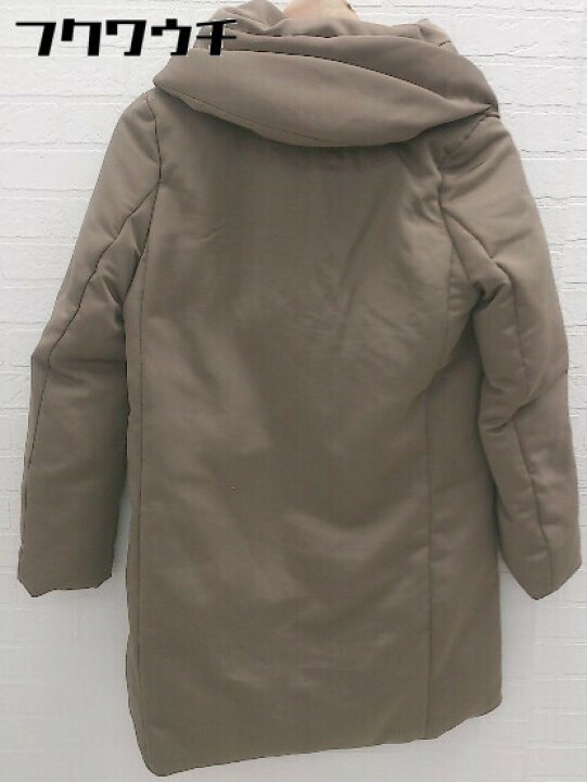楽天市場】□ FONCE フォンセ 長袖 ダウン コート サイズ36 グレージュ 