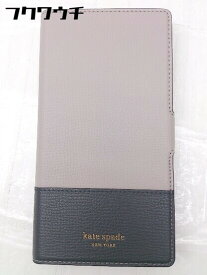◇ kate spade new york 8ARU6172 iPhone XS Max iPhoneケース 携帯ケース グレー系 ブラック レディース 【中古】
