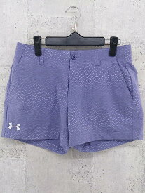 ◇ UNDER ARMOUR アンダーアーマー 総柄 ショート パンツ M パープル メンズ 【中古】