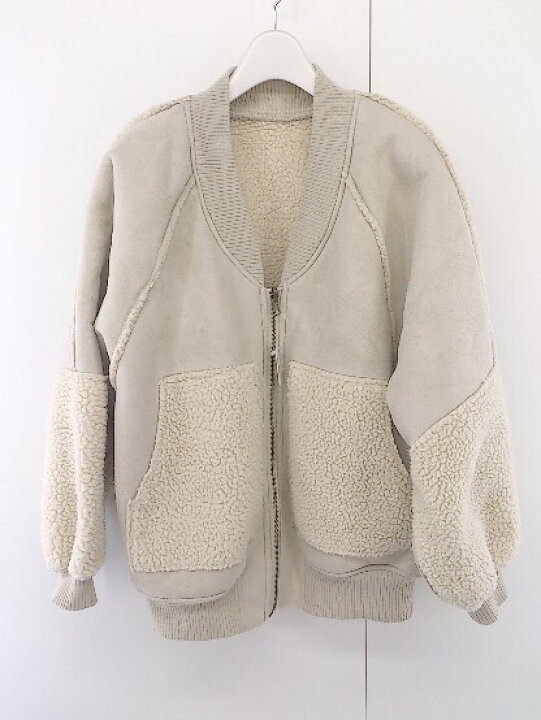 楽天市場】◇ w closet ダブルクローゼット リバーシブル ボア 